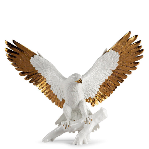 Freedom Eagle Sculpture <br> (L 28 x W 57 x H 48) cm