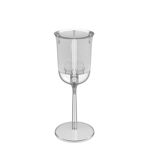 Goblet Table Lamp <br> Clear <br> (L 26 x W 26 x H 67) cm