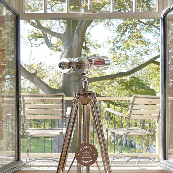 Binocular with Tripod <br> (L 170 x H 75) cm