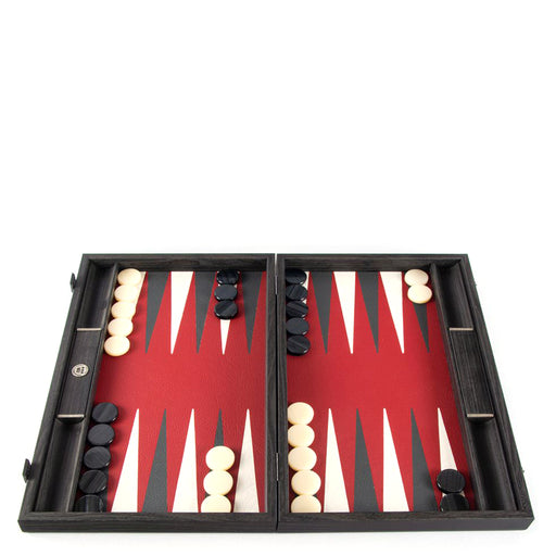 Burgundy Red <br> Backgammon Set <br> (47 x 29) cm