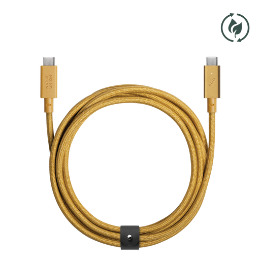 Belt Cable Pro Kraft <br> USB-C to USB-C <br> 2.4 m