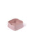 Wheel Square Bowl <br> Pink <br> (L 16 x W 16 x H 7) cm