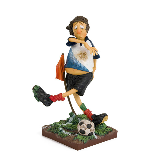 The Football Player <br> (L 17 x H 37) cm
