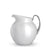 Pallina Pitcher <br> White / Clear <br> 2 Liters