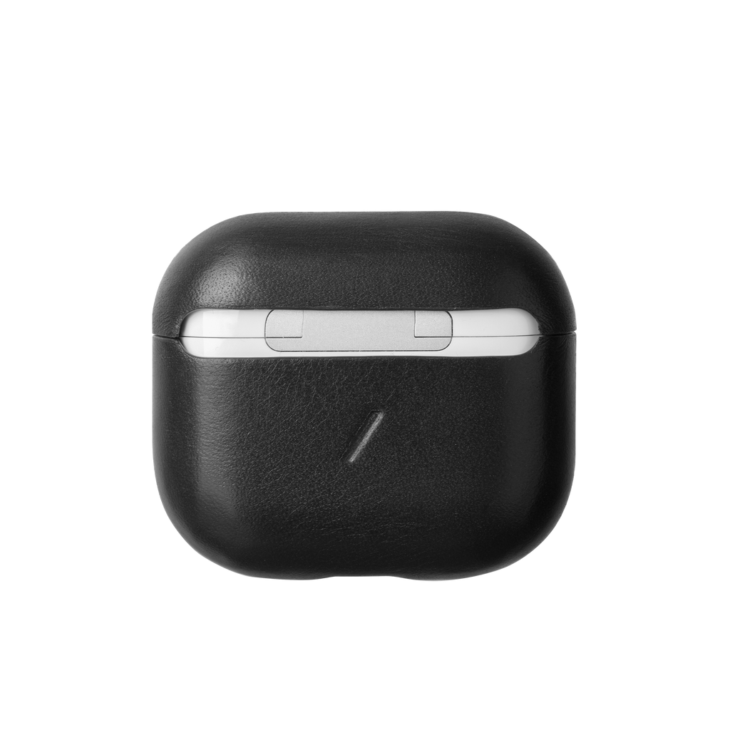 Leather Case for AirPods (Gen 3) Black