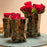 Motif Candle Holder & Vase in Bronze <br> Set of 10