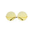Shangai Sunglasses <br> Gold Frame <br> Yellow Pastel Lenses