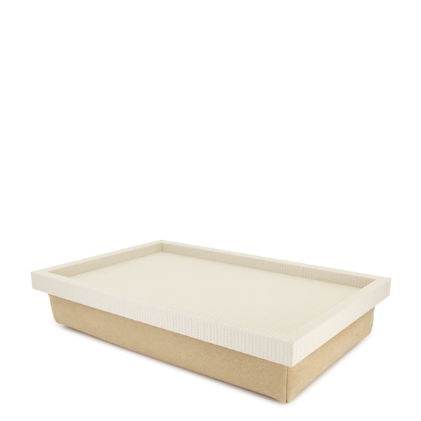Teseo Bed Tray <br> Cream <br> (L 45 x W 30) cm