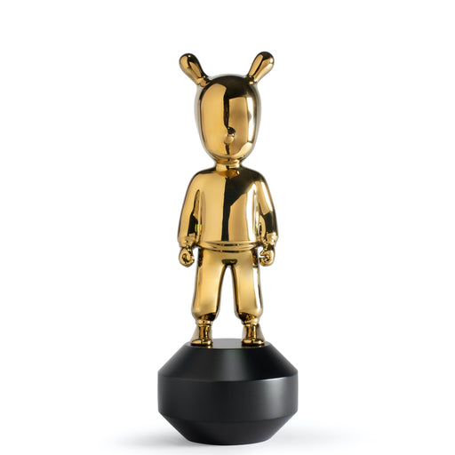 The Guest Figurine <br> Gold <br> (L 11 x W 11 x H 30) cm
