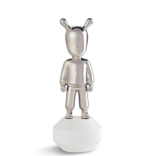 The Guest Figurine <br> Silver <br> (L 11 x W 11 x H 30) cm