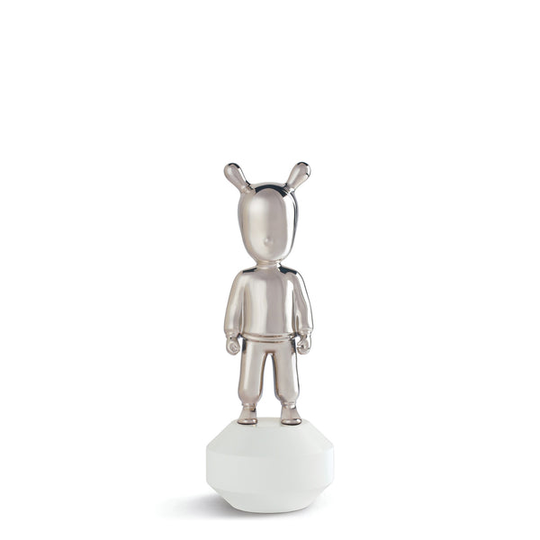 The Guest Figurine <br> Silver <br> (L 11 x W 11 x H 30) cm