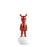 The Guest Figurine <br> Metallic Red <br> (L 11 x W 11 x H 30) cm