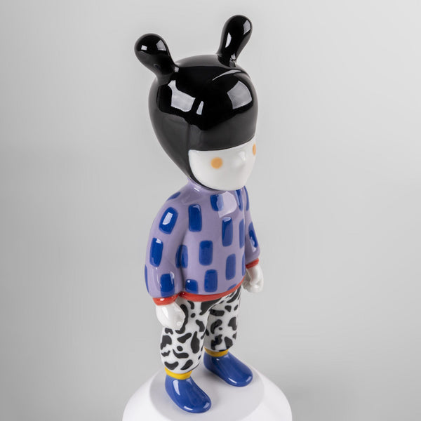 The Guest by Camille Walala Figurine <br> Multicolor <br>Numbered Edition <br> (L 11 x W 11 x H 30) cm
