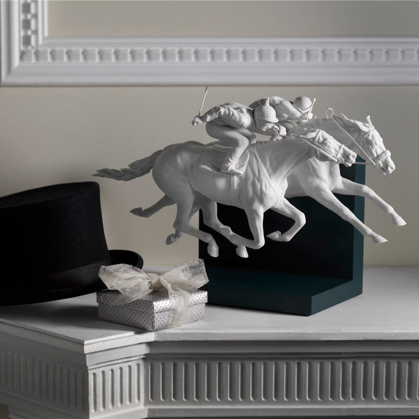 Horse Race Figurine <br> Limited Edition <br> (L 20 x W 44 x H 28) cm