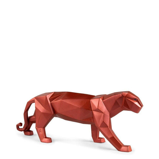 Panther Figurine <br>
Metallic Red
<br> (L 12 x W 50 x H 19) cm