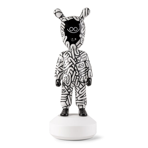 The Guest by Díaz-Faes Figurine <br> 
Black and White <br> 
Limited Edition <br> 
(L 19 x W 19 x H 52) cm