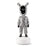 The Guest by Díaz-Faes Figurine <br> 
Black and White <br> 
Limited Edition <br> 
(L 19 x W 19 x H 52) cm