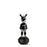 The Guest by Díaz-Faes Figurine <br> 
Black and White <br> 
Limited Edition <br> 
(L 11 x W 11 x H 30) cm