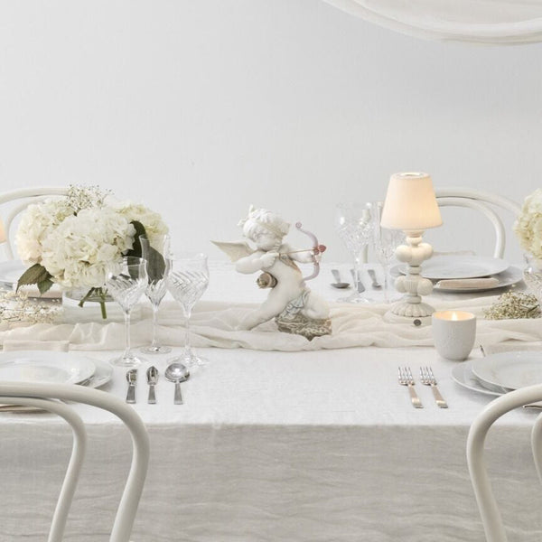 Straight to the Heart Cupid Angel Figurine <br> 
(L 17 x W 24 x H 26) cm