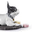 French Bulldog with Macarons Dog Figurine <br> 
(L 35 x W 29 x H 24) cm
