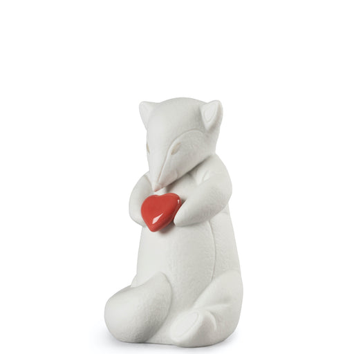 Sunny Loyal Fox Figurine <br> (L 7 x W 7 x H 12) cm