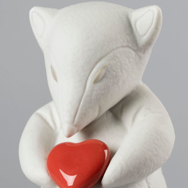 Sunny Loyal Fox Figurine <br> (L 7 x W 7 x H 12) cm