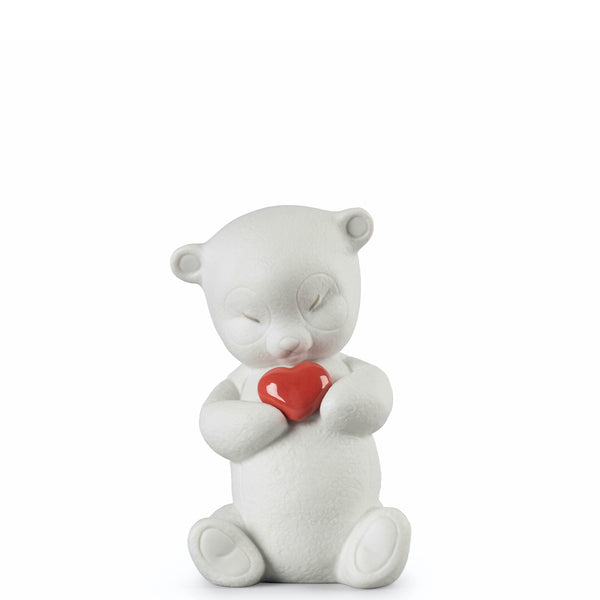 Roby Courageous Bear Figurine <br> (L 7 x W 8 x H 11) cm