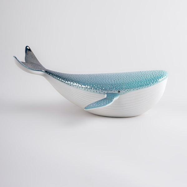 Little Whale Sculpture <br> (L 16 x W 27 x H 11) cm