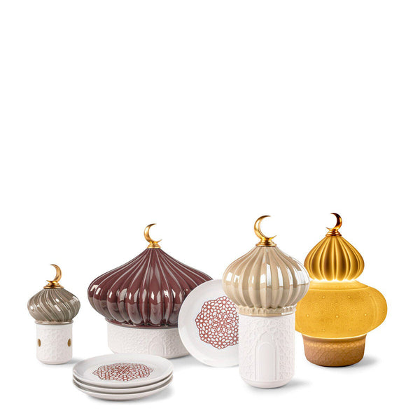 Majestic Nights Box with Plates <br> (Ø 24 x H 23) cm