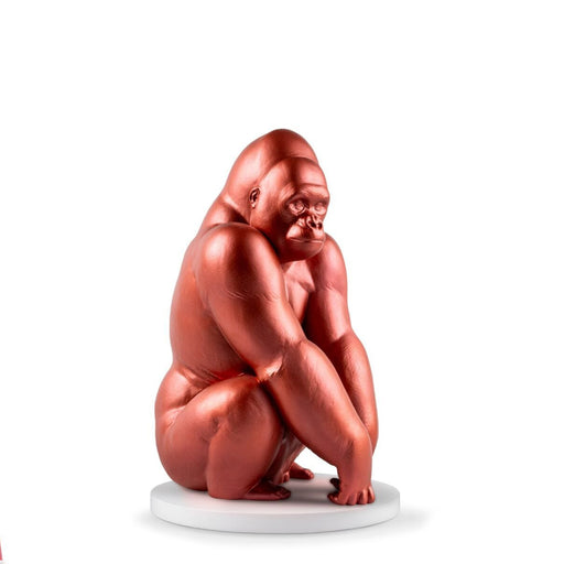 Gorilla Sculpture <br> 
Limited Edition <br> 
(L 23 x W 23 x H 37) cm