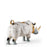 Rhino Cyborg Sculpture <br> 
(L 19 x W 45 x H 22) cm