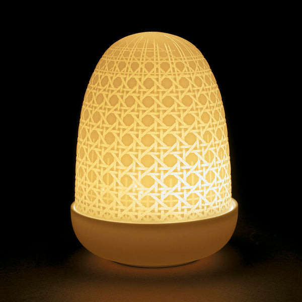 Wicker Dome <br> Rechargeable Table Lamp <br> (Ø 11 x H 15) cm