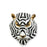 Tiger Mask Sculpture
<br> (L 23 x W 30 x H 38) cm
