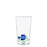 Marine Garden Longdrink Glass <br> Blue Fish with Green Seaweed <br> 450 ml