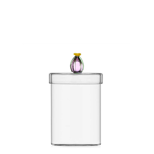 Desert Plants Box <br> 
Pink Flower Cactus <br> 
(Ø 10.8 x H 14) cm