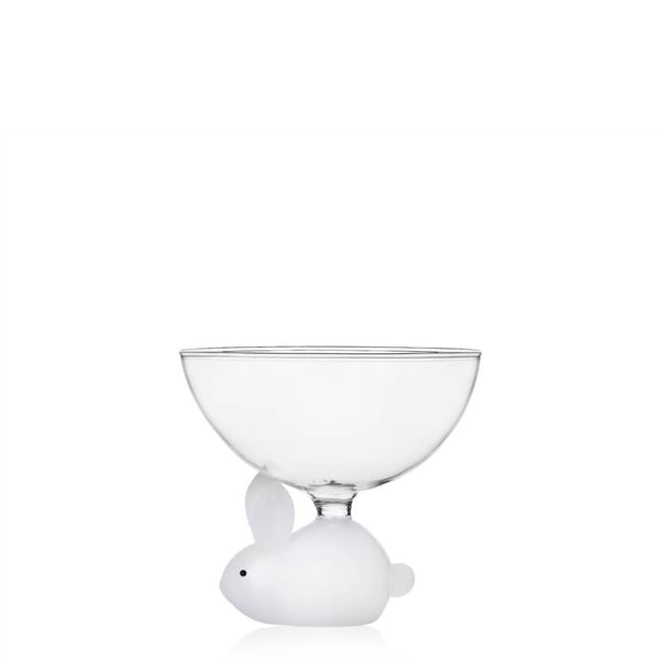 Animal Farm Bowl <br> 
White Rabbit <br> 
(Ø 11 x H 10) cm