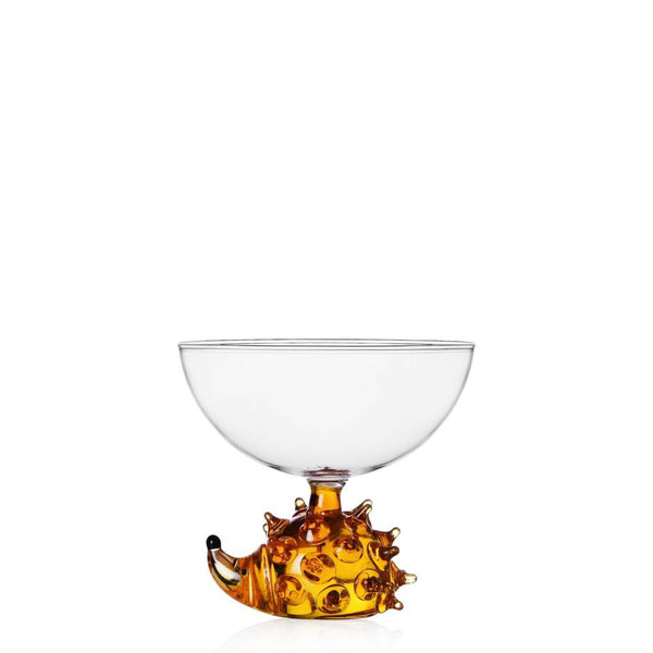 Animal Farm Bowl <br> 
Amber Hedgehog <br> 
(Ø 11 x H 9.5) cm