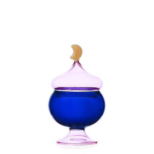 Sogni d'Oriente Box <br> 
Blue / Pink <br> 
(Ø 9 x H 15.5) cm