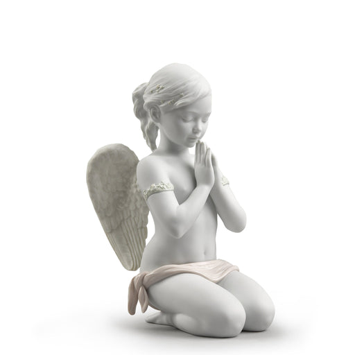 Heavenly Prayer Angel Figurine <br> 
(L 22 x W 26 x H 30) cm