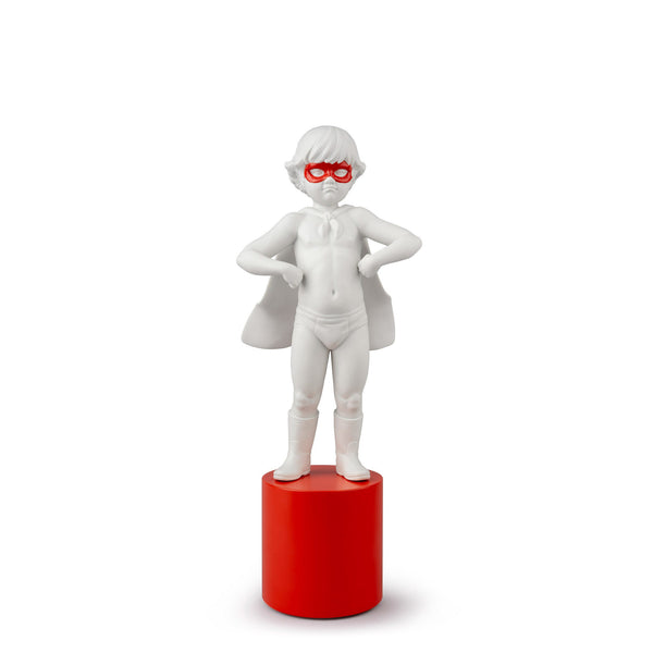 Hero to Rescue Boy Figurine <br> 
(L 16 x W 16 x H 37) cm
