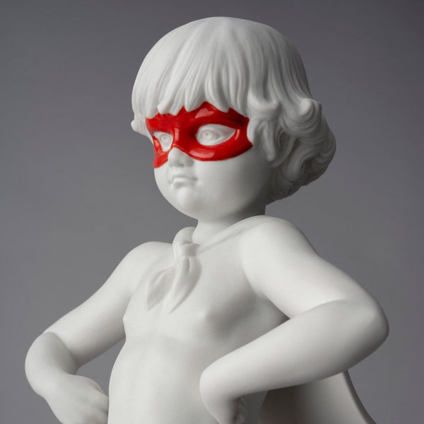 Hero to Rescue Boy Figurine <br> 
(L 16 x W 16 x H 37) cm