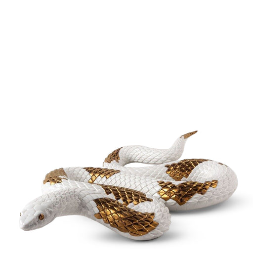 Snake Sculpture <br> 
(L 36 x W 62 x H 9) cm