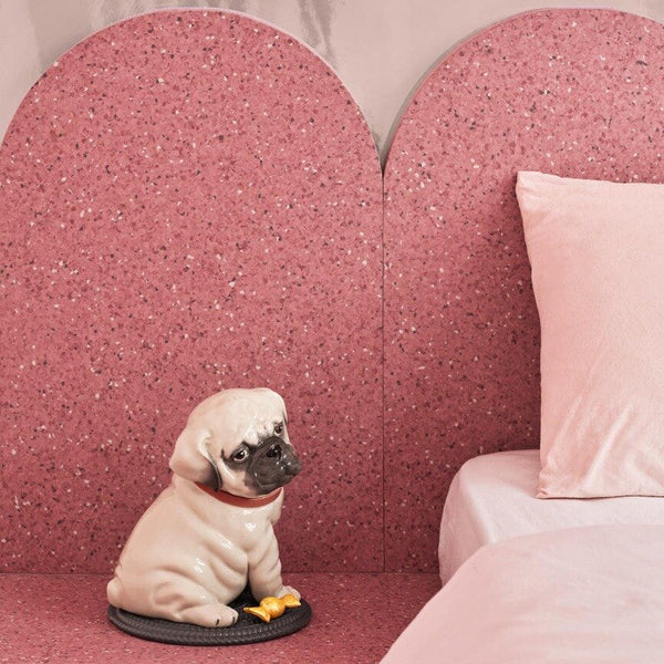 Puppie Pug Sculpture <br> 
(L 20 x W 20 x H 24) cm