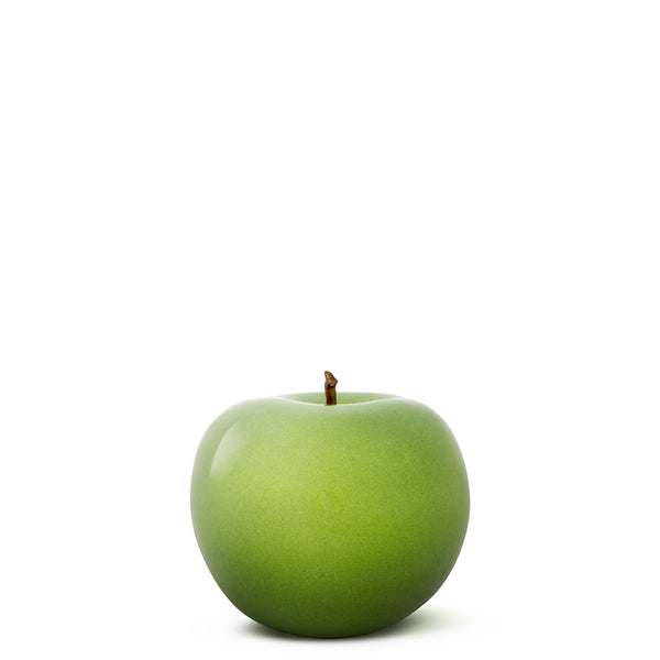 Apple Portuguese Faience <br> Green <br> (Ø 20 x H 16) cm