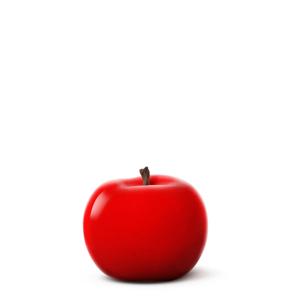 Apple Portuguese Faience <br> Red <br> (Ø 20 x H 16) cm