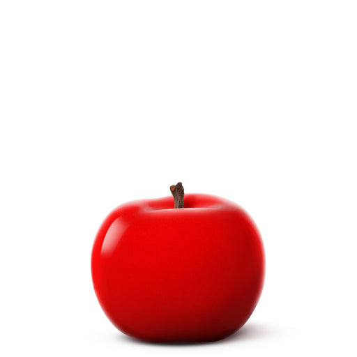 Apple Portuguese Faience <br> Red <br> (Ø 30 x H 24) cm