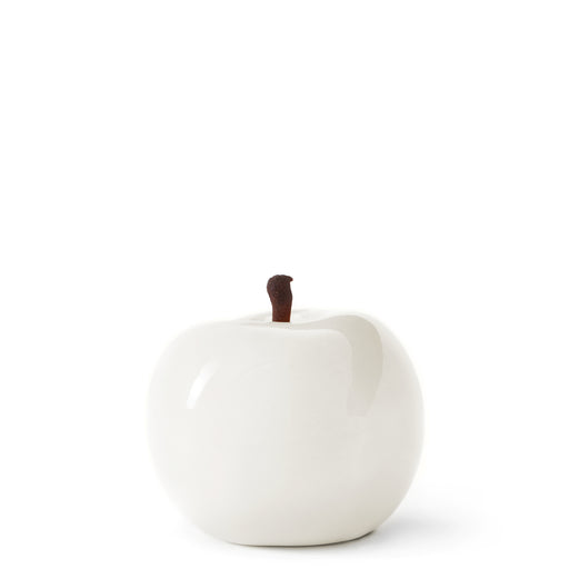 Apple Portuguese Faience <br>
White
<br> (Ø 30 x H 24) cm