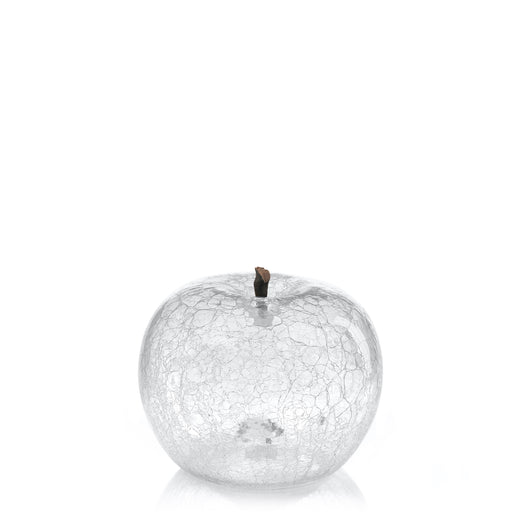 Apple Crackled Glass Transparences <br> Clear <br> (Ø 30 x H 26) cm