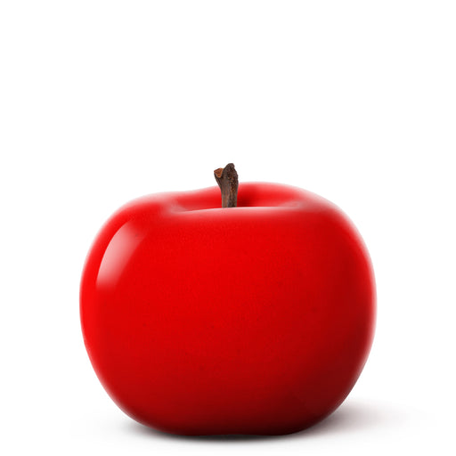 Apple Portuguese Faience <br> Red <br> (Ø 41 x H 34) cm