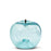 Apple Crackled Glass Transparences <br> Aquamarin <br> (Ø 38 x H 35) cm